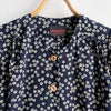 Todays the Day Shirt Indigo Flowers