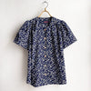 Todays the Day Shirt Indigo Flowers
