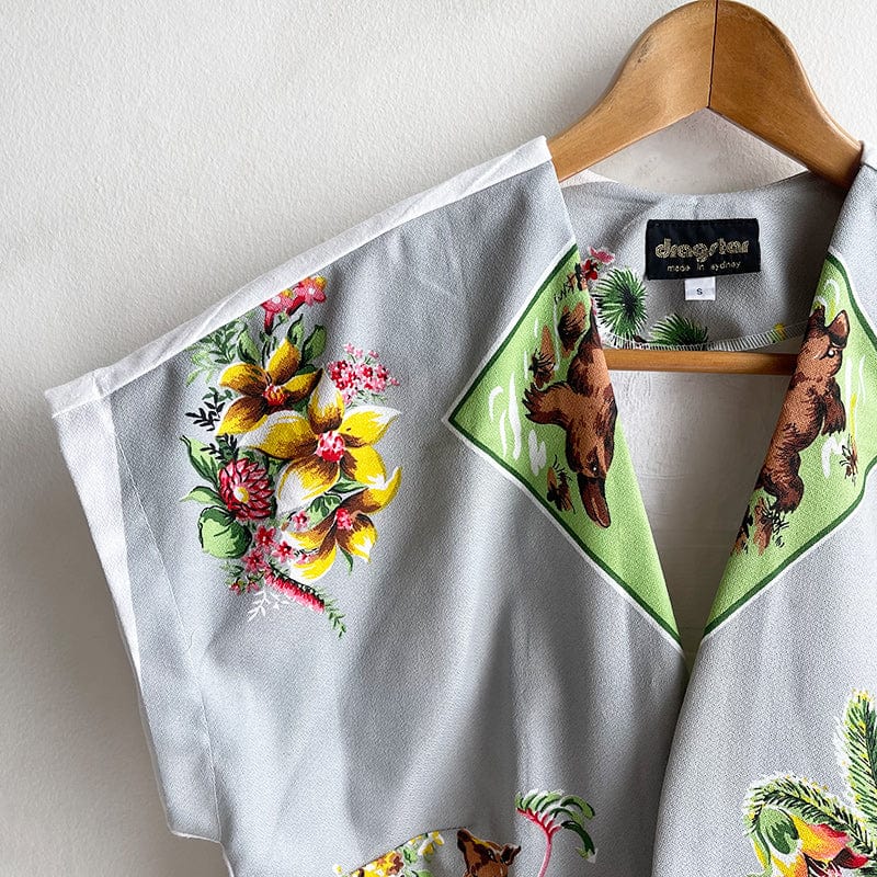 Jest Mini Jacket/Vest - Vintage Fabric