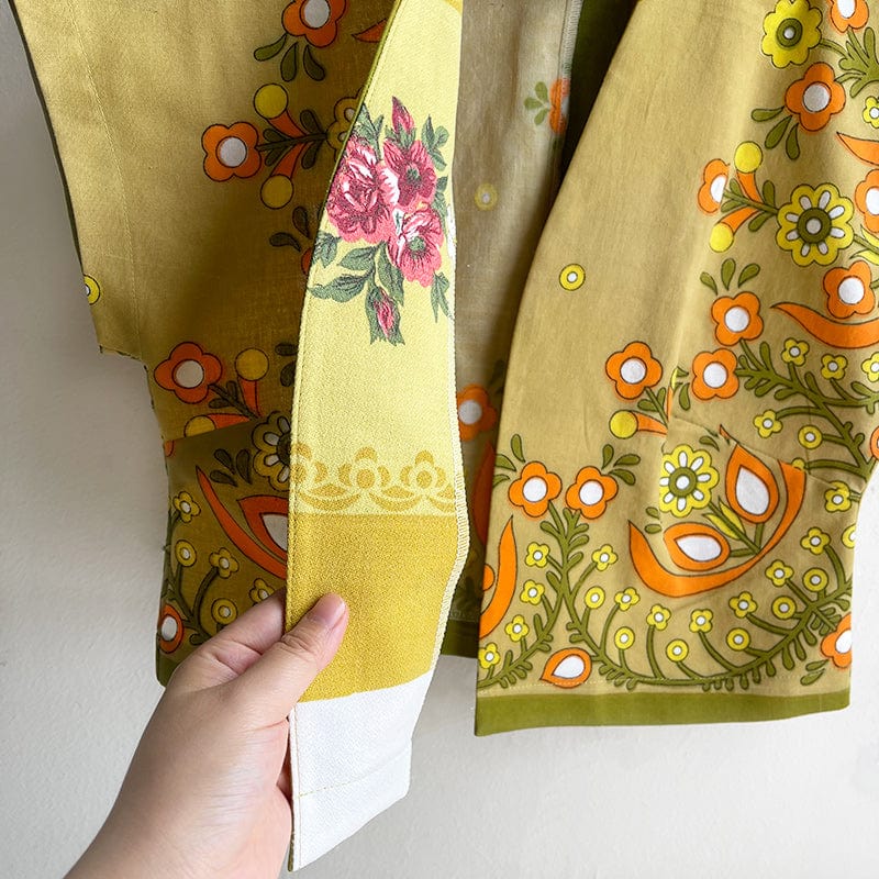 Jest Mini Jacket/Vest - Vintage Fabric