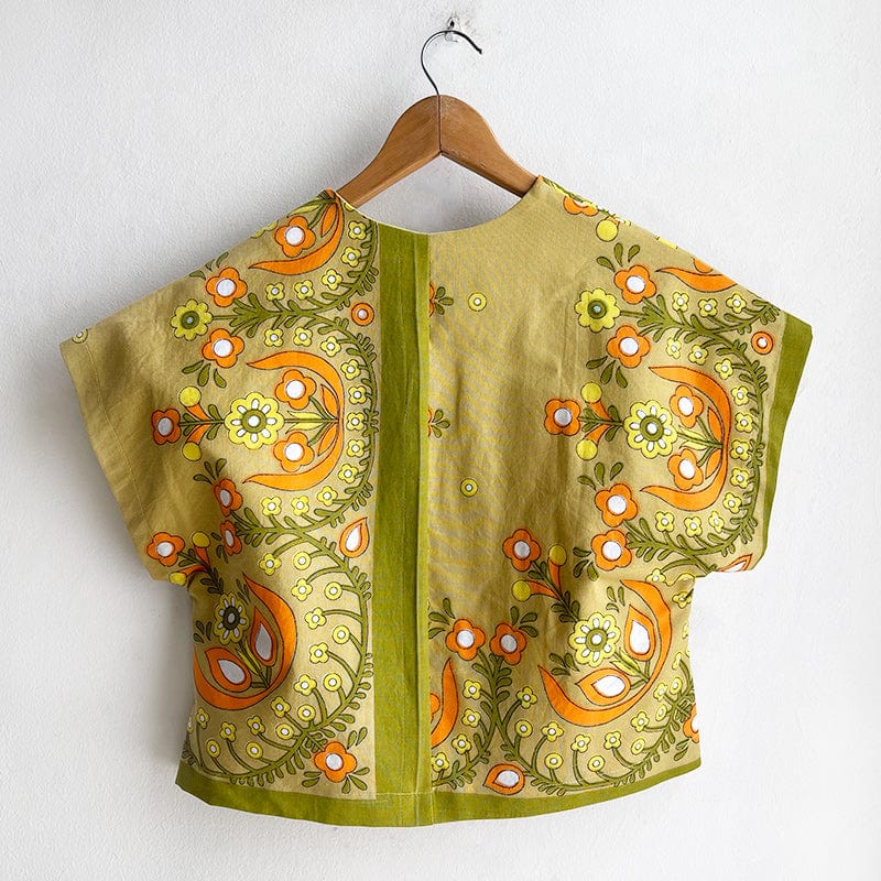 Jest Mini Jacket/Vest - Vintage Fabric
