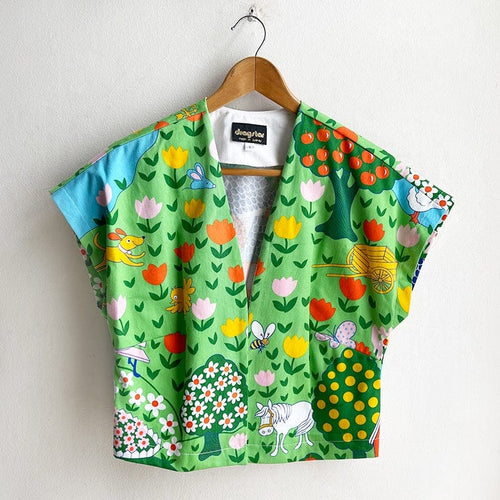 Jest Mini Jacket/Vest - Vintage Fabric