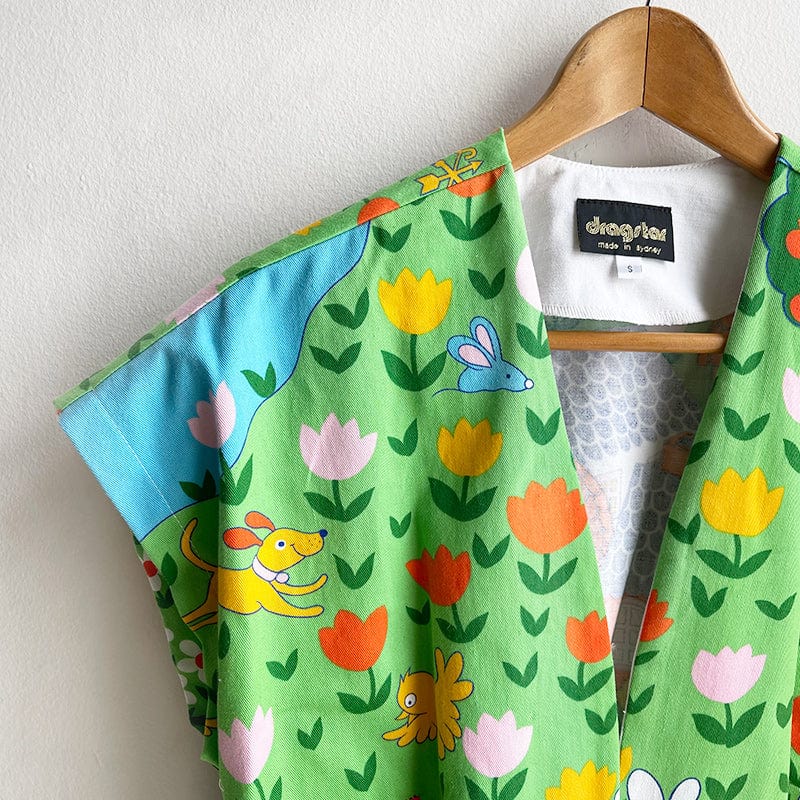 Jest Mini Jacket/Vest - Vintage Fabric