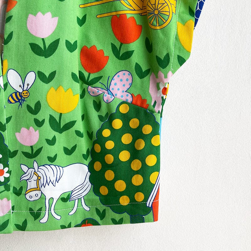 Jest Mini Jacket/Vest - Vintage Fabric