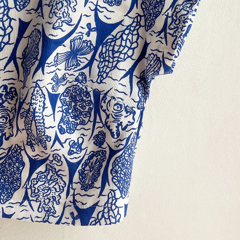 Jest Mini Jacket/Vest - Vintage Fabric