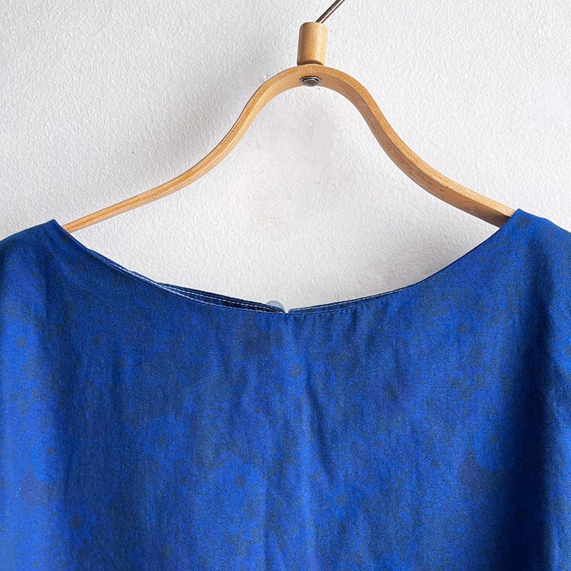Overdyed Indigo Bateau Top