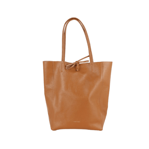 Maison Fanli Large Tote - Dark Camel