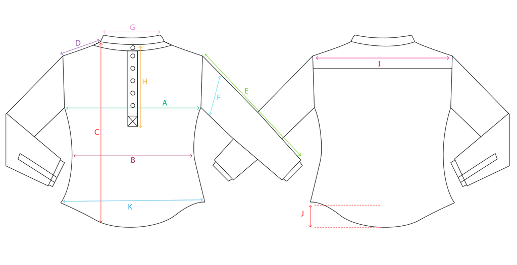 Dragstar Stand Collar Shirt Soft Denim with side pockets. made in sydney