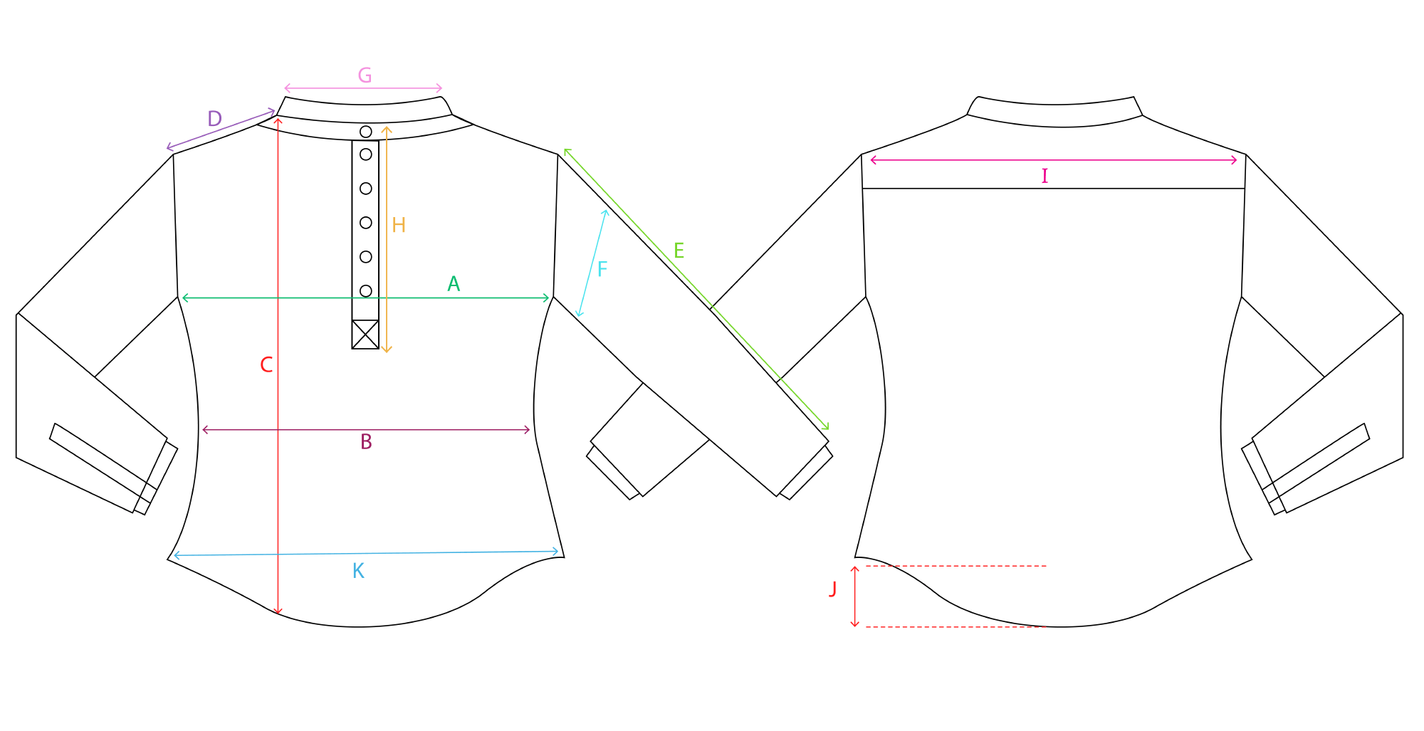 Dragstar Stand Collar Shirt Soft Denim with side pockets. made in sydney