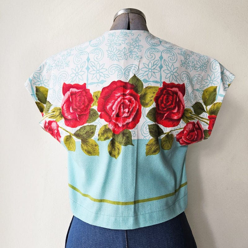 Vintage Fabric Mini Bolero Jest No 7