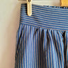 Dragstar Gathered Cotton Skirt - Stripe