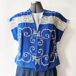 Vintage Fabric Mini Bolero Jest No 15