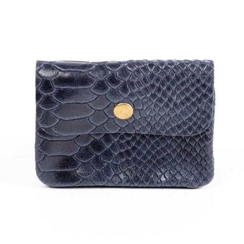 Maison Fanli Coin Purse - Snake Navy