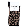 Klue Glitter Lurex Socks - Leopard Black