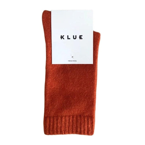 Klue Merino Wool Socks - Brick