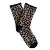 Klue Glitter Lurex Socks - Leopard Black