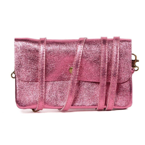 Maison Fanli Clutch Cross Body - Metallic Candy