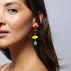 Zoda Multi-Coloured Gemstone Earring