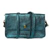 Maison Fanli Clutch Cross Body - Metallic Emerald