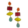 Zoda Multi-Coloured Gemstone Earring