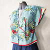 Vintage Fabric Mini Bolero Jest No 10