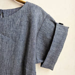 The Right Box Top Denim Look Cotton