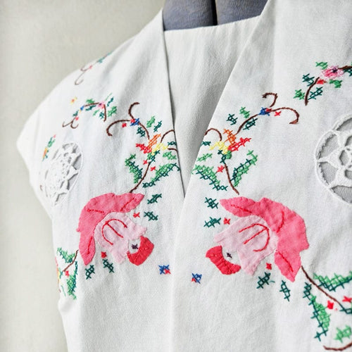 Vintage Fabric Mini Bolero Jest No 14