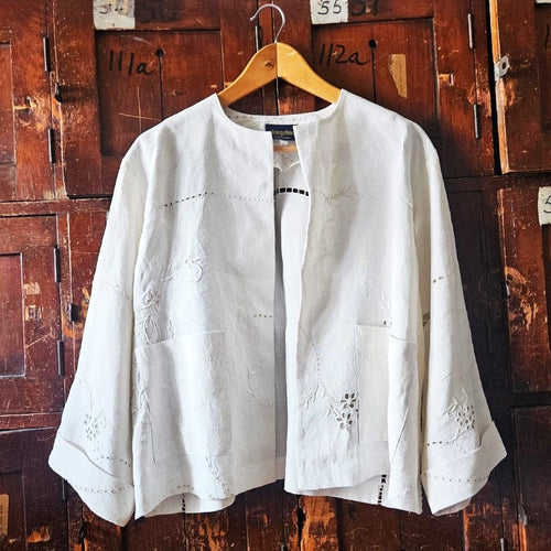 Dragstar Vintage Fabric Embroidered Boxy Jacket 1A Large