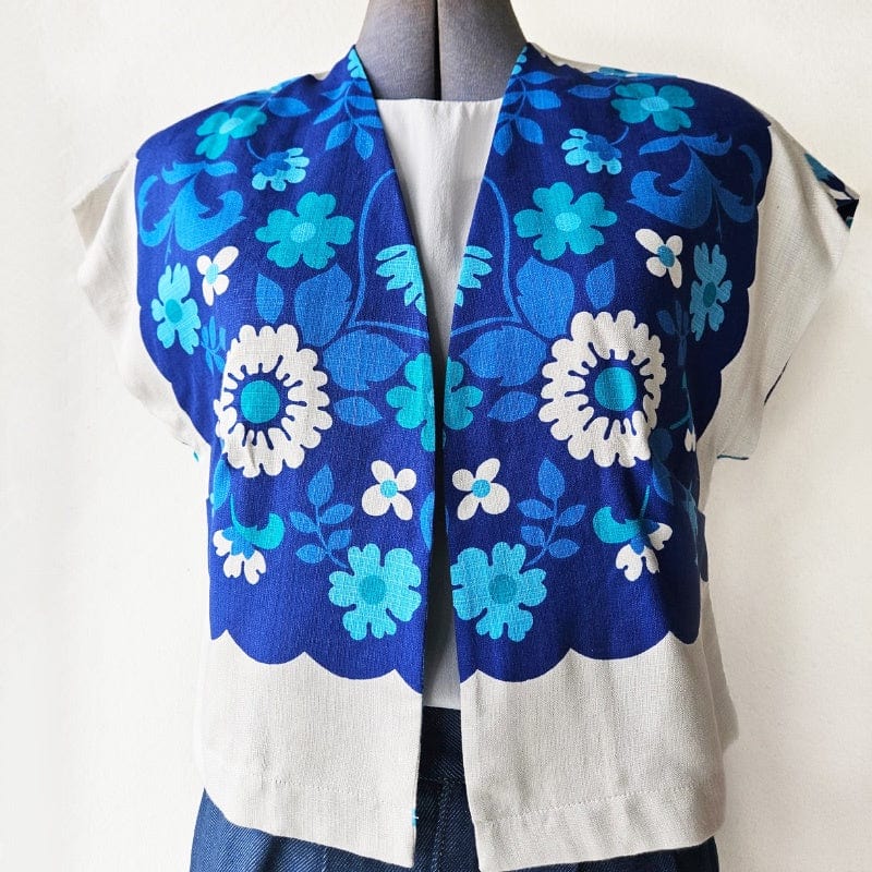 Vintage Fabric Mini Bolero Jest No 9