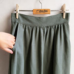 Miranda Middie Skirt - Sage Tencel