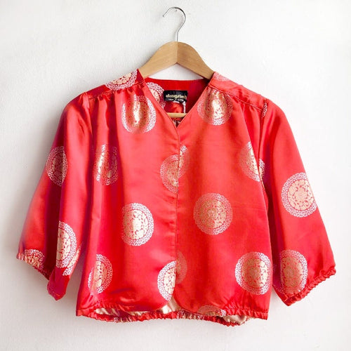 Chinese Satin Bolero, Chinese New Year Fashion