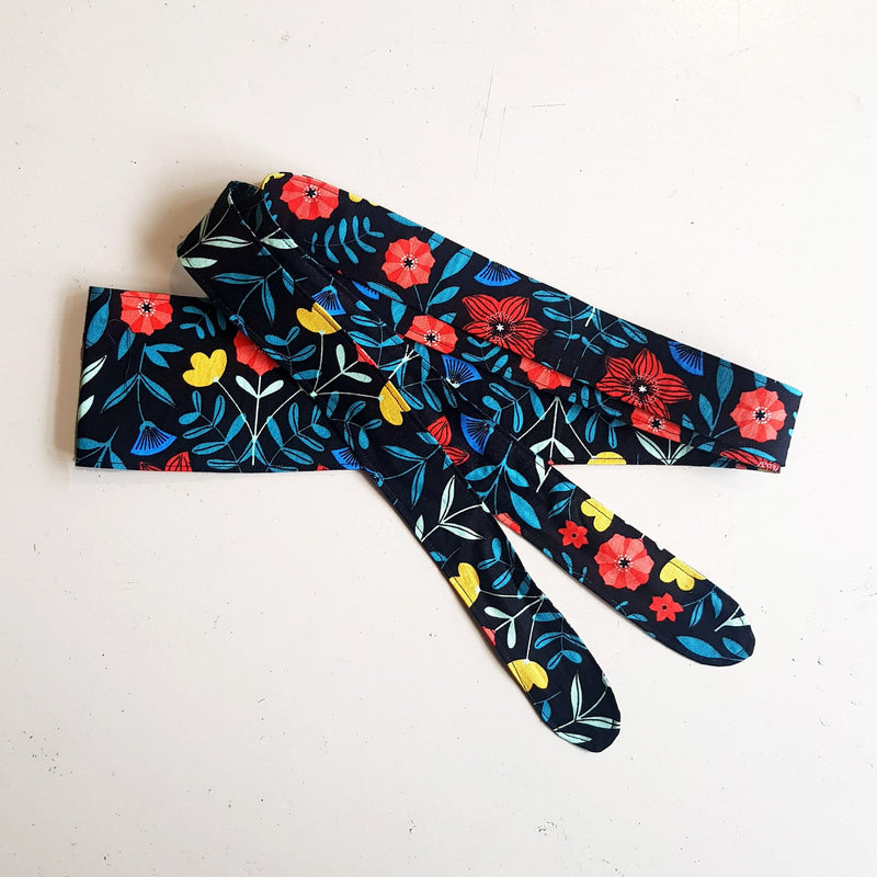 Dragstar Obi Belt - Floral Print