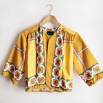 Bolero Yellow/Green Floral M/12 (ONE OFF)