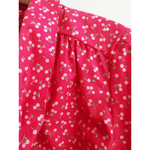 Pussy Bow Blouse - Cherries