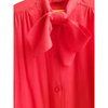 Pussy Bow Blouse - Red