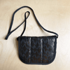Dragstar Quilted Shoulder Bag - Black Lurex
