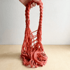 String Beach Bag - Coral