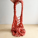 String Beach Bag - Coral