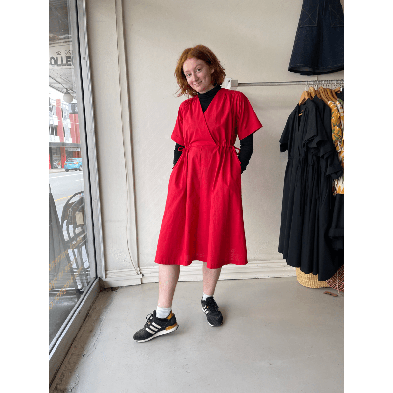 Dragstar House Party Dress Red SALE Dragstar Clothing Australia