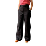 Parade Pants - Black Wide leg pants made in AUSTRALIA Dragstar Ethical womens fashion made in Sydney