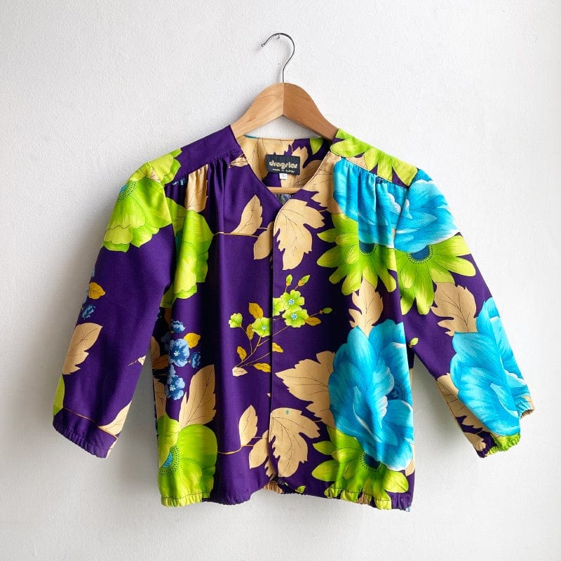 Bolero Purple/Green/Blue Floral