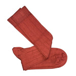 Tightology Long Linea Socks - Rust