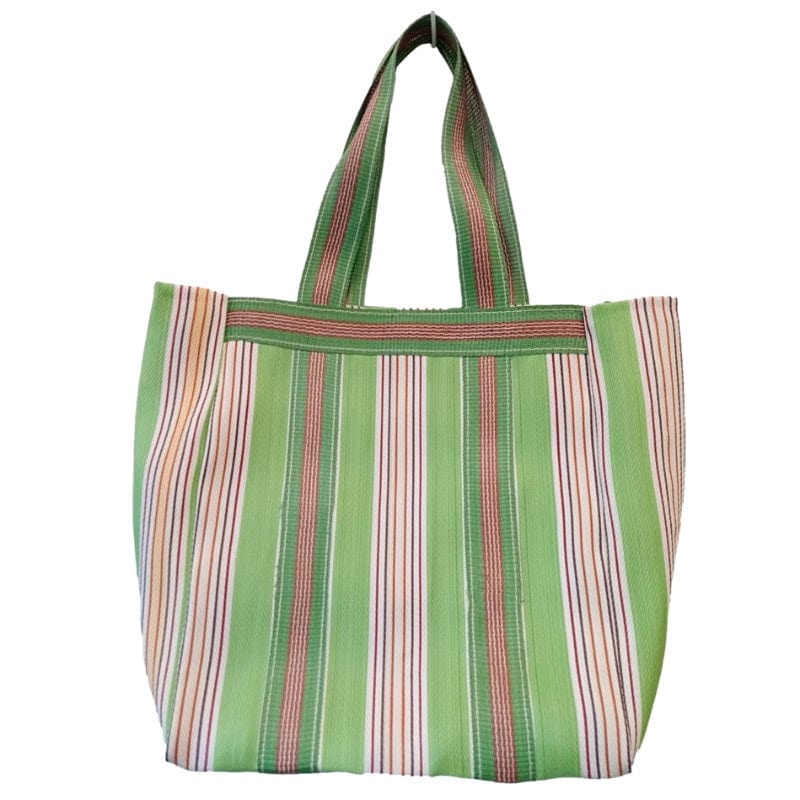 Recycled Plastic Beach Bag - Green