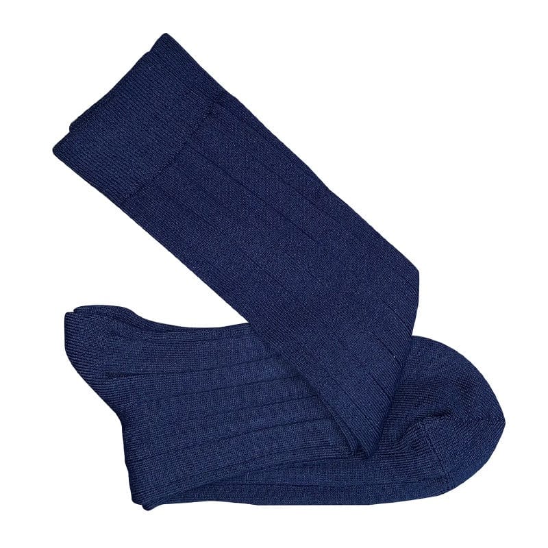 Tightology Long Linea Socks - Navy