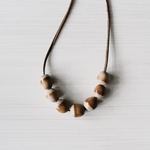 Woodfolk Red Ochre Dipped Necklace