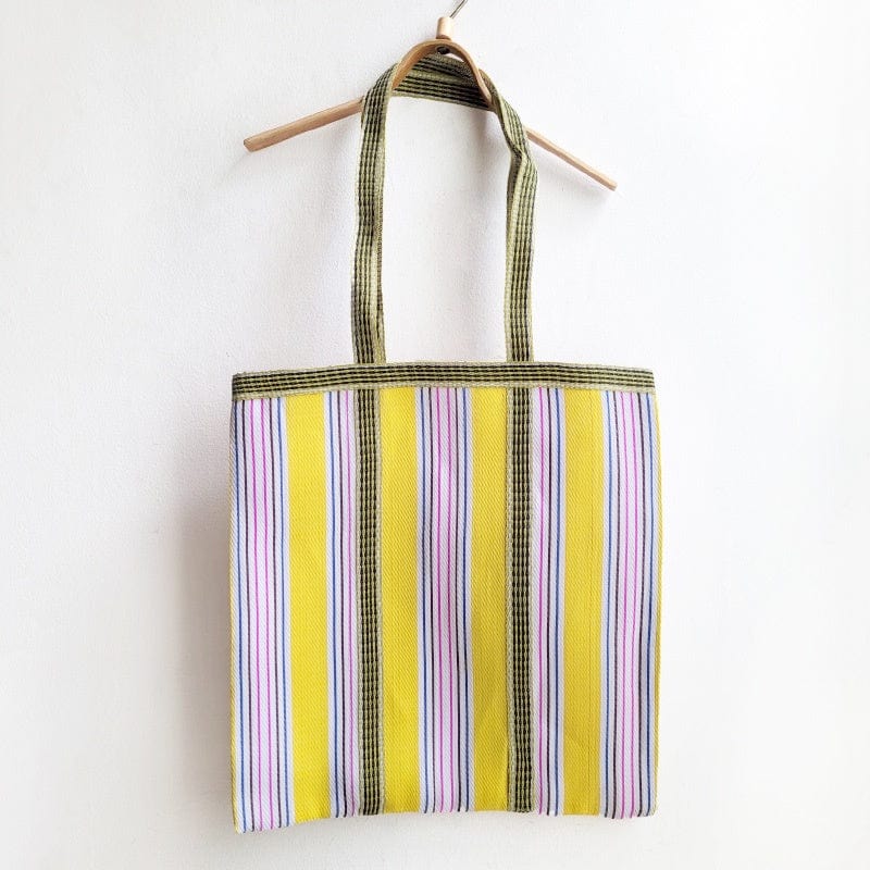 Recycled Plastic Tote - Yellow