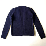 Chunk Ribbed Knit Cardigan - ethical womenswear made in Sydney merino wool
