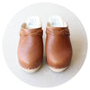 Stockholm Clog With Braid - Tan